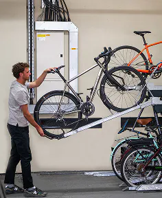 Hooplr bike loading bay